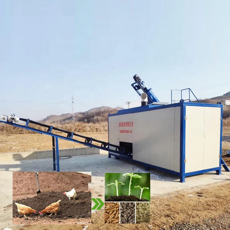 Poultry Chicken Manure Organic Fertilizer Fermentation Machine Compost Making Machine — image 2