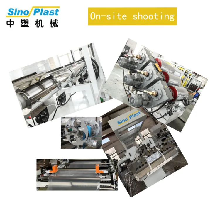 SPJ-110/33-900 Polypropylene Production Line PS Plastic Sheet Extruder with Single-Screw Design Engine Core Component — image 2