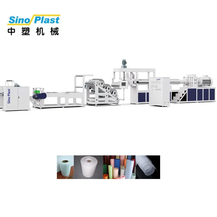 SPJ-110/33-900 Polypropylene Production Line PS Plastic Sheet Extruder with Single-Screw Design Engine Core Component — image 6