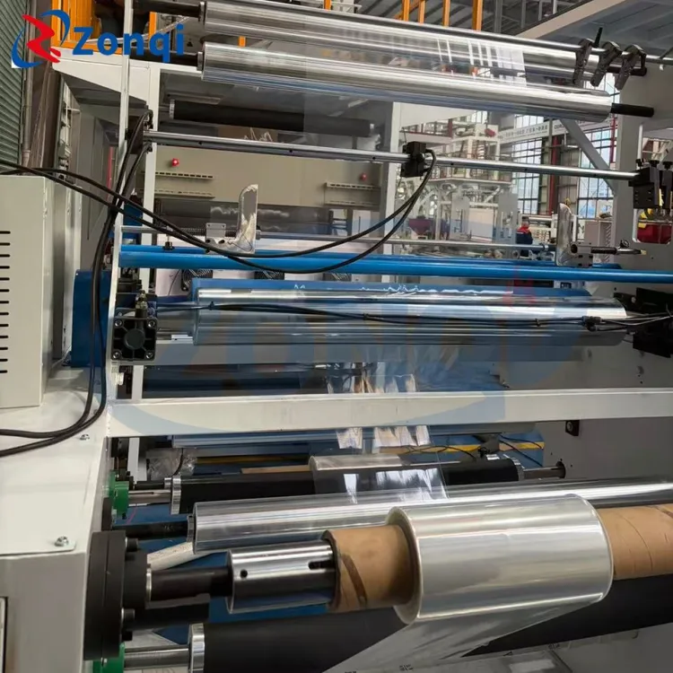 800 1000 1200 1300 1600 PP Plastic Blowing Processing Machinery Blown Film Machines Production Line — image 4
