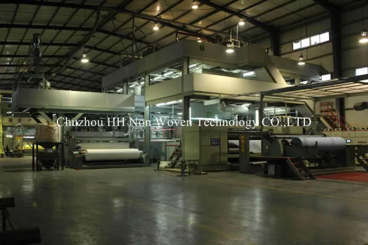 Biodegradable 2400mm SMMS Spunbond Meltblown Composite Nonwoven Production Line for Hygiene Products — image 5