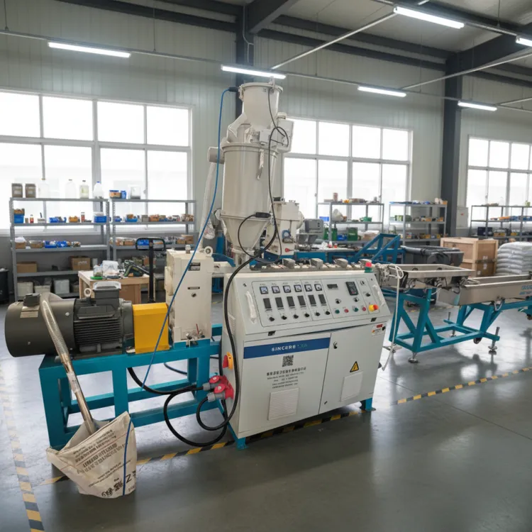 Plastic Welding Rod Making Machine PP PVC PE Welding Consumables Production Line — image 1