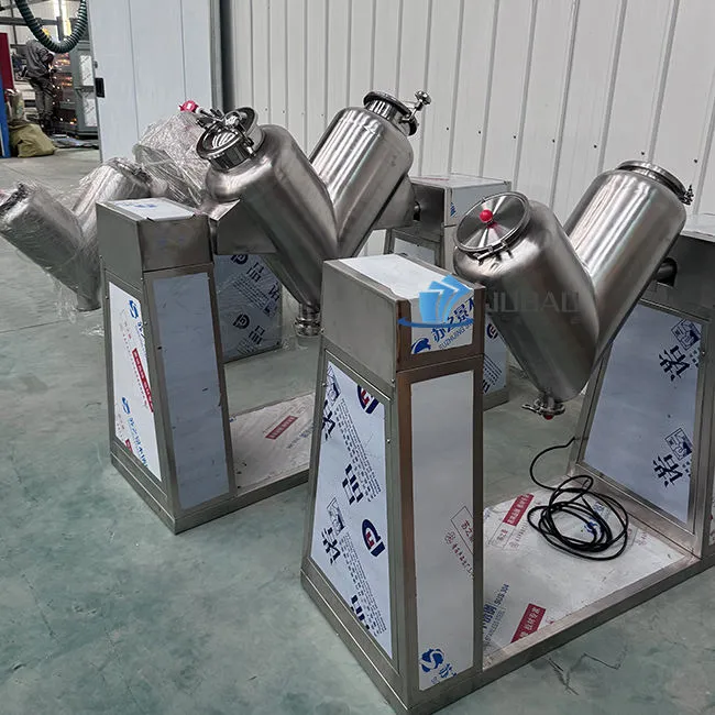 Stainless Steel V Type Mixer Industrial V-type Mixer Chemical Mixing Machine — image 3