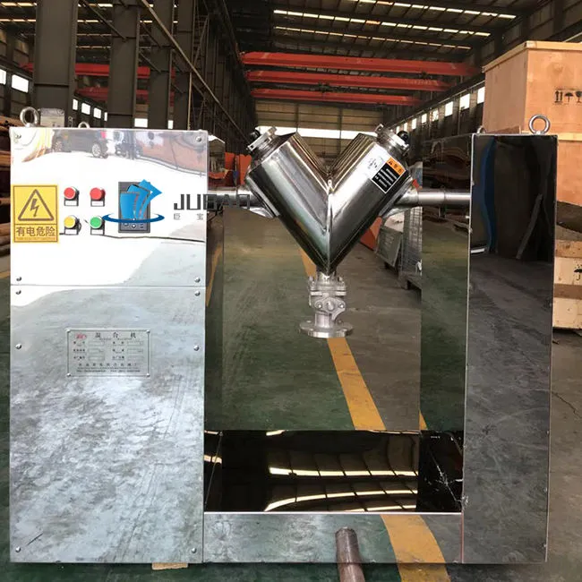 Stainless Steel V Type Mixer Industrial V-type Mixer Chemical Mixing Machine — image 4