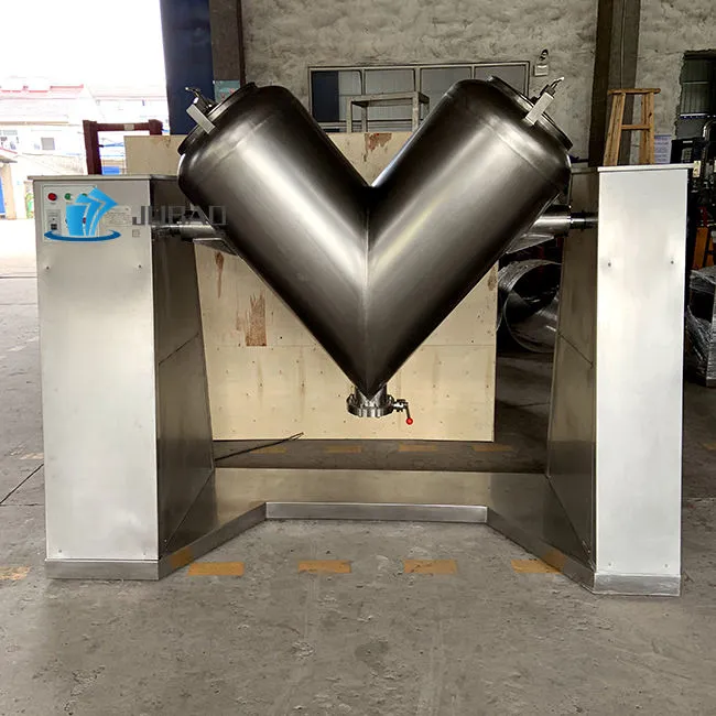 Stainless Steel V Type Mixer Industrial V-type Mixer Chemical Mixing Machine — image 6