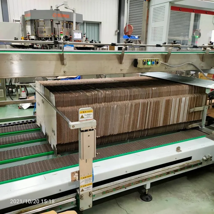 High Speed Carton Packer Water Production Line Linear Wrap Around case Packer Bottle Carton Packing Machine — image 2