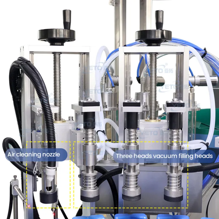 YETO Fully Automatic Perfume Production Line for Small Businesses Includes Capping Sealing Machinery for Pure Water Oil — image 2