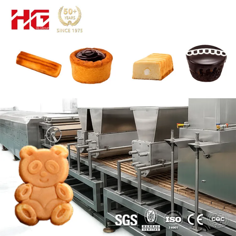 3D Molded Cake Production Line Cake Depositing Line Complete Turnkey 3D Molded Cake Production Line Machine — image 3