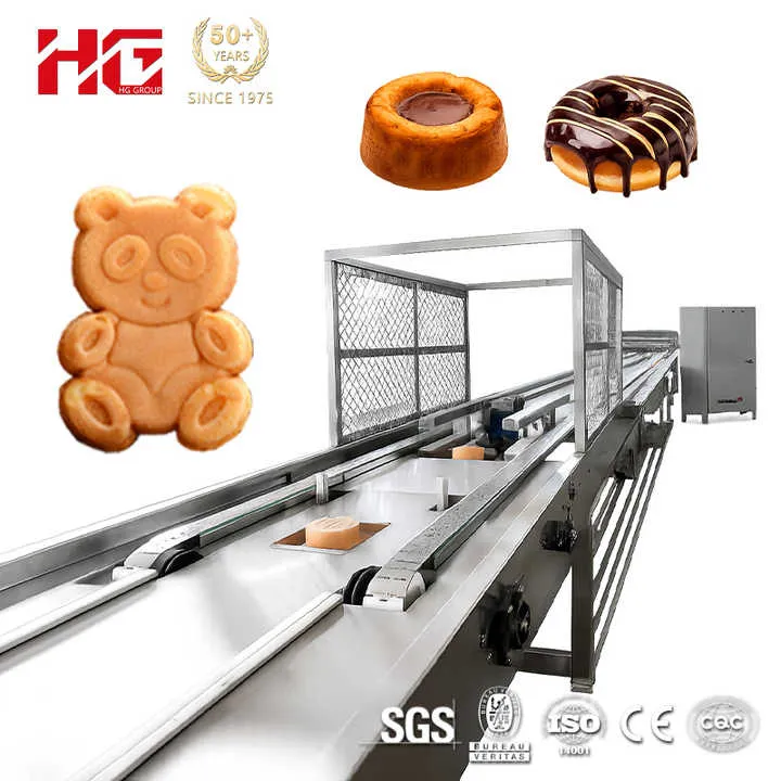 3D Molded Cake Production Line Cake Depositing Line Complete Turnkey 3D Molded Cake Production Line Machine — image 6