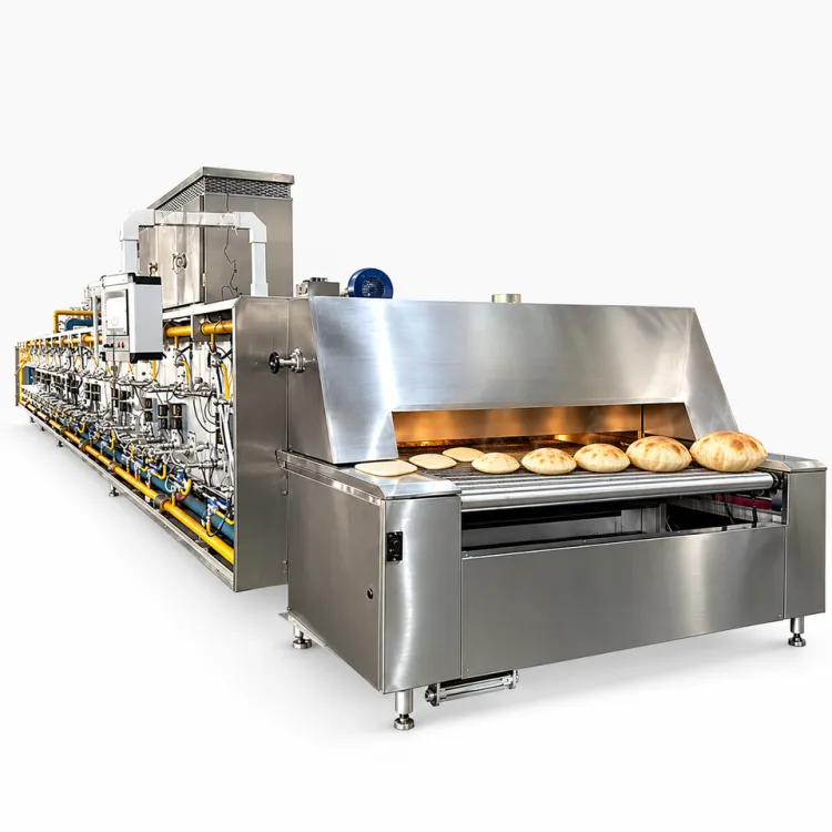 Commercial Small Arabic Pita Bread Gas Bakery Tunnel Oven — image 2