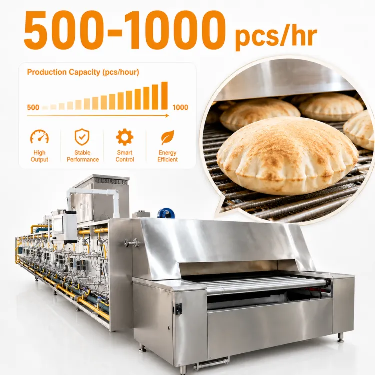 Commercial Small Arabic Pita Bread Gas Bakery Tunnel Oven — image 3