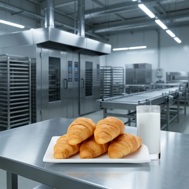 WANLI Fully Automatic Croissant Production Line Commercial Industrial Bakery Making Equipment — image 2