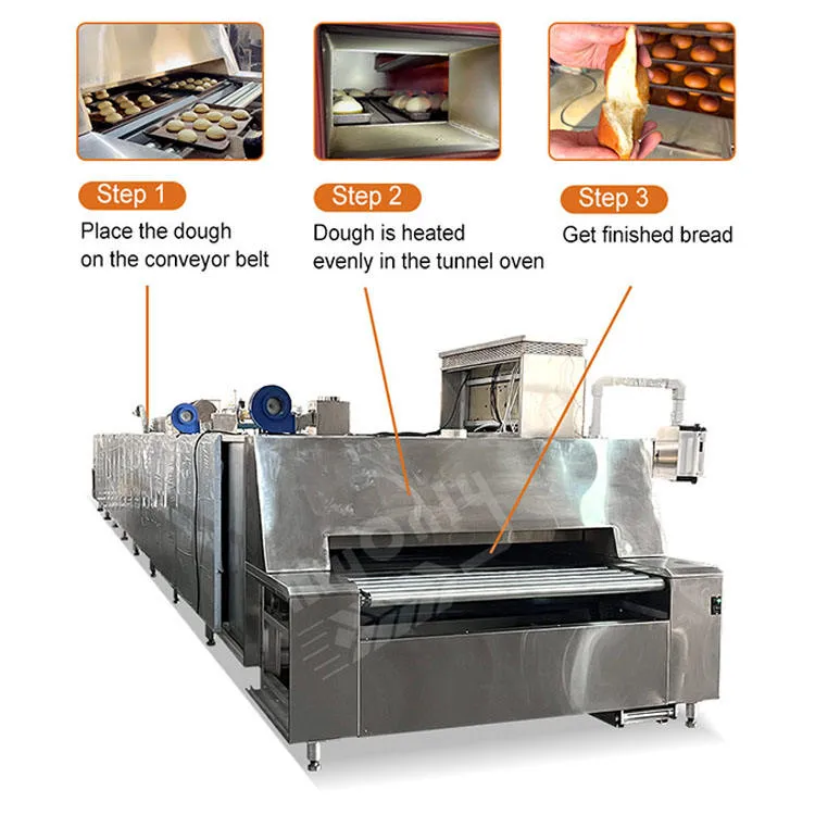 Commercial Small Arabic Pita Bread Gas Bakery Tunnel Oven — image 4