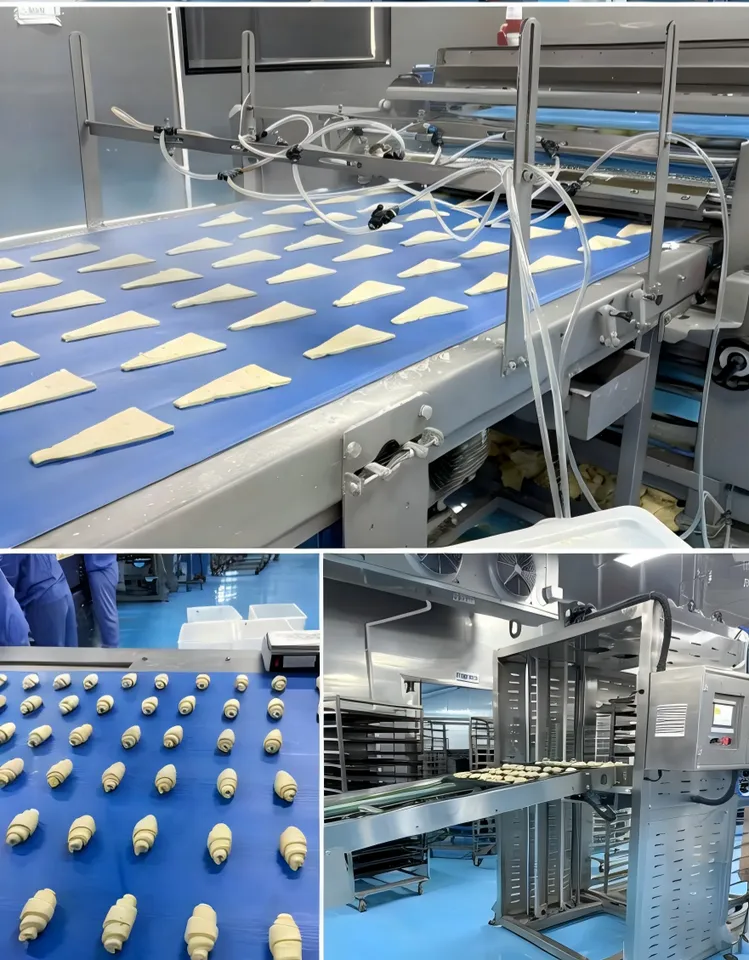 WANLI Fully Automatic Croissant Production Line Commercial Industrial Bakery Making Equipment — image 4