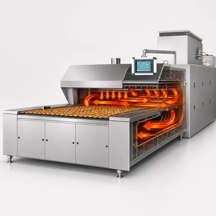 Commercial Small Arabic Pita Bread Gas Bakery Tunnel Oven — image 7