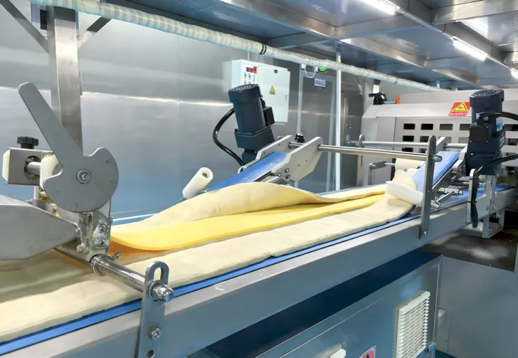 WANLI Fully Automatic Croissant Production Line Commercial Industrial Bakery Making Equipment — image 6