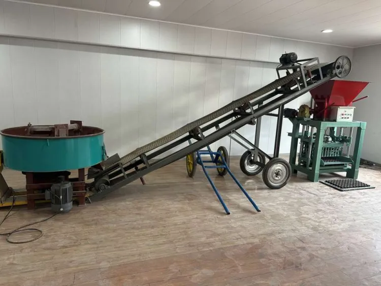 Widely Used Interlock Block Making Machine Brick Production Line with Vacuum Extruder for Building Projects — image 2