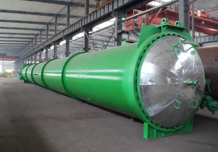 Industrial AAC Block Autoclaves for Steaming Bricks Rubber and Wood Manufacturer — image 6
