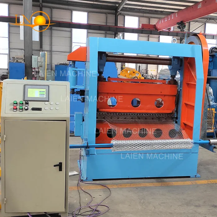 Easy-to-Operate Construction Cement Building Use Brick Force Expanded Mesh Making Machine with Core Components Motor & PLC — image 2