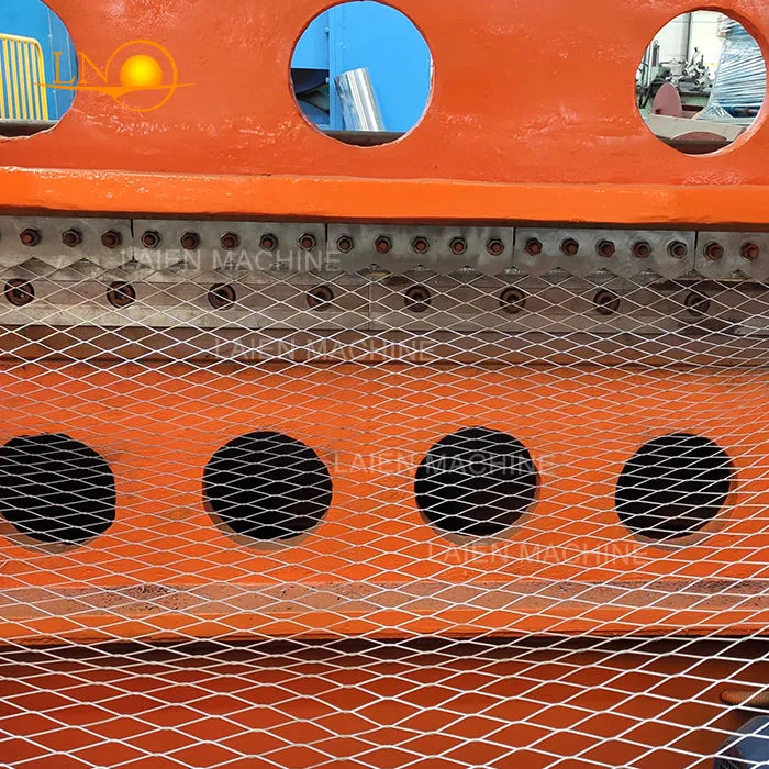 Easy-to-Operate Construction Cement Building Use Brick Force Expanded Mesh Making Machine with Core Components Motor & PLC — image 3