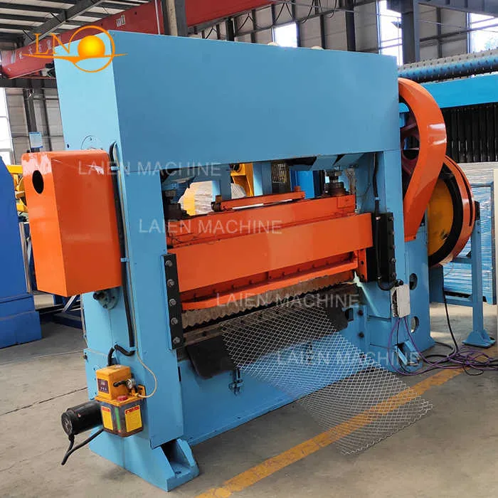 Easy-to-Operate Construction Cement Building Use Brick Force Expanded Mesh Making Machine with Core Components Motor & PLC — image 7