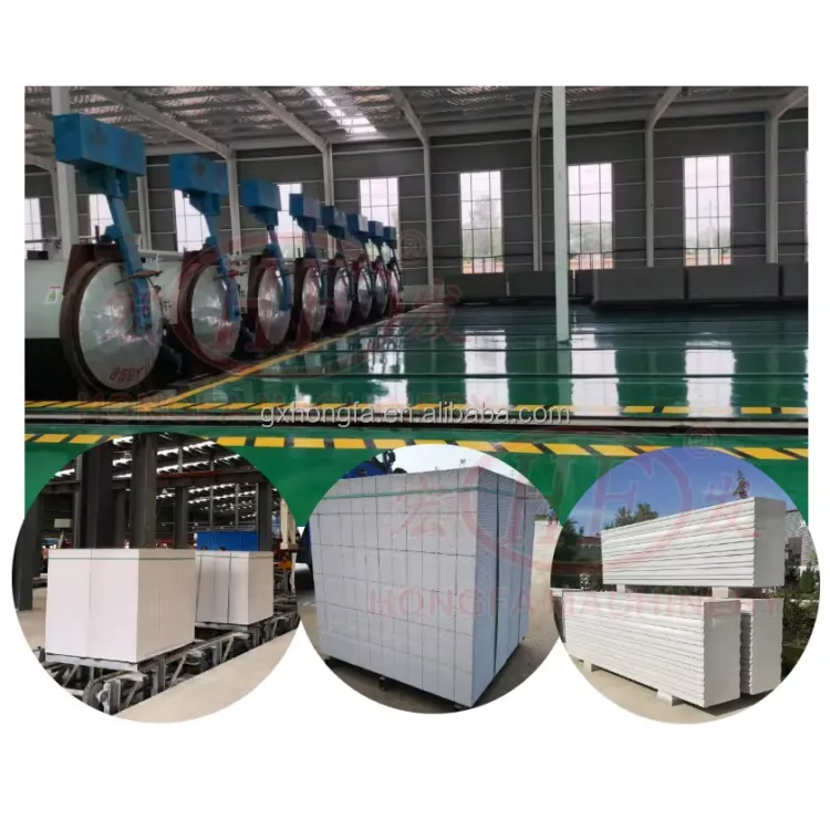 Thermostone AAC Block Production Line AAC Block Plant Block Making Machine With Long Life Service — image 3