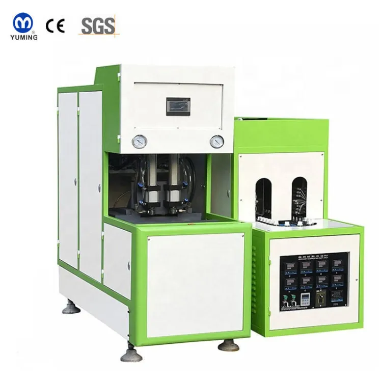 Supplier Semi Auto 50ml 100ml Small Plastic Cosmetic Bottle Making Machine PET Spray Bottle Blowing Machine — image 2