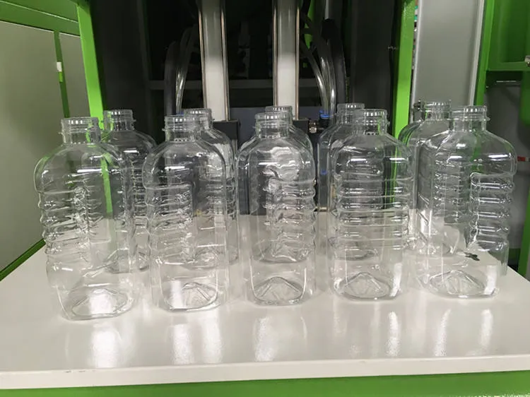 Supplier Semi Auto 50ml 100ml Small Plastic Cosmetic Bottle Making Machine PET Spray Bottle Blowing Machine — image 6