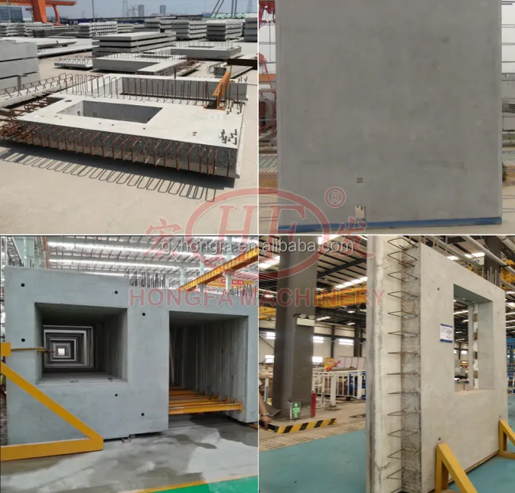 Prefabricated-building Making Machine Concrete Wall Panel Production Line Fast Installation for Prefabricated-building — image 4