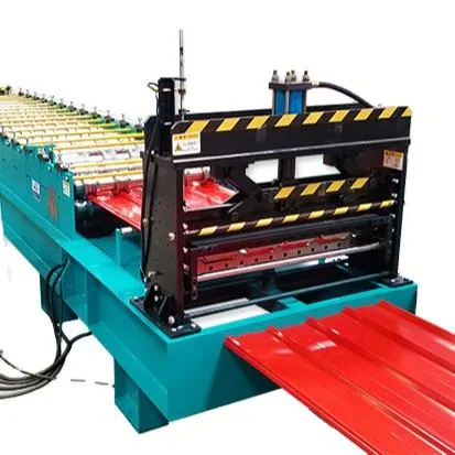 LMS Metal Roofing Calamine Making Machine Glazed Tile Roll Forming Building Material Machinery Production Line Motor Gearbox — image 6