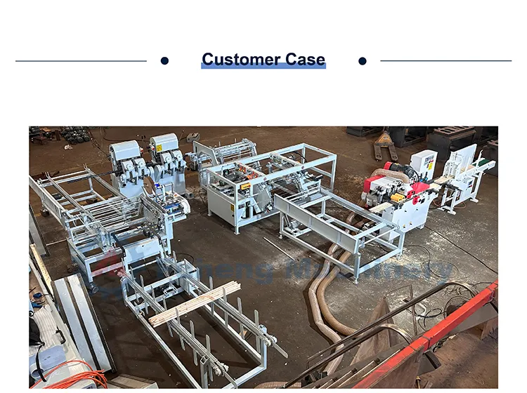 2026 Wooden Match Stick Making Machine Round Wood Stick Broom Handle Shovel Pole Production Line — image 4