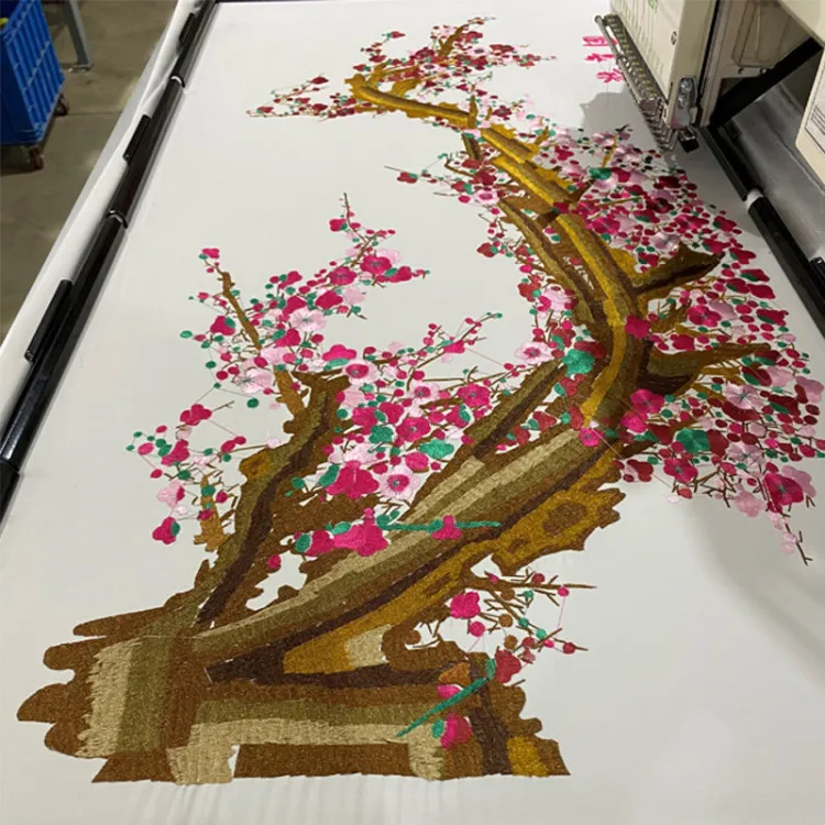 MYSEW MFGS1501 Single Head 15 Needle Embroidery Machine 1200RPM 500x1200mm Large Area for Garment Production — image 6