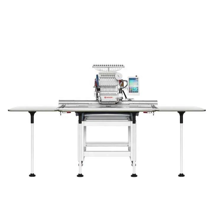 MYSEW MFGS1501 Single Head 15 Needle Embroidery Machine 1200RPM 500x1200mm Large Area for Garment Production — image 7