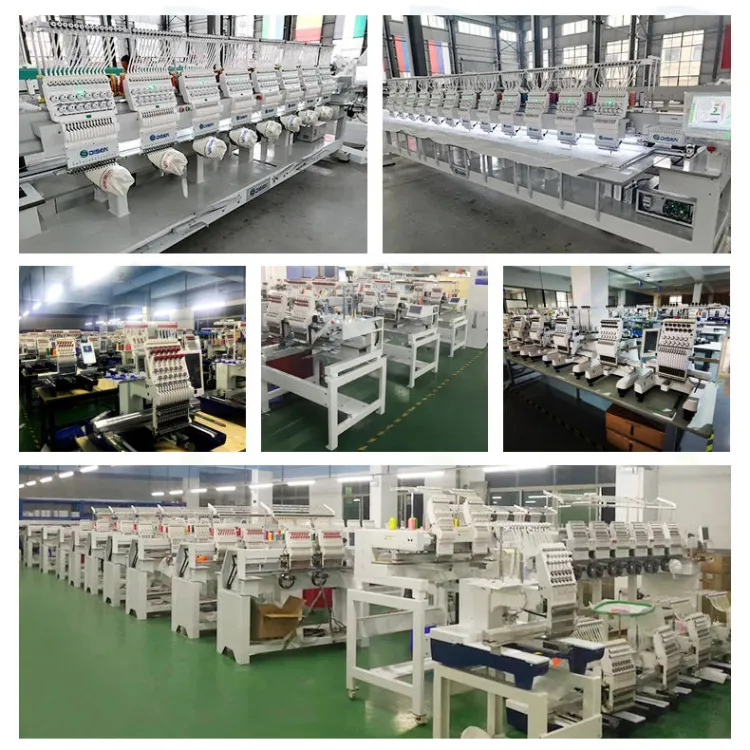 Pearl or Bead Sewing Embroidery 12 15 Colors 3 Heads Embroidery Machine Computerized Hat T-Shirt 3D logo Sewing Machine — image 6
