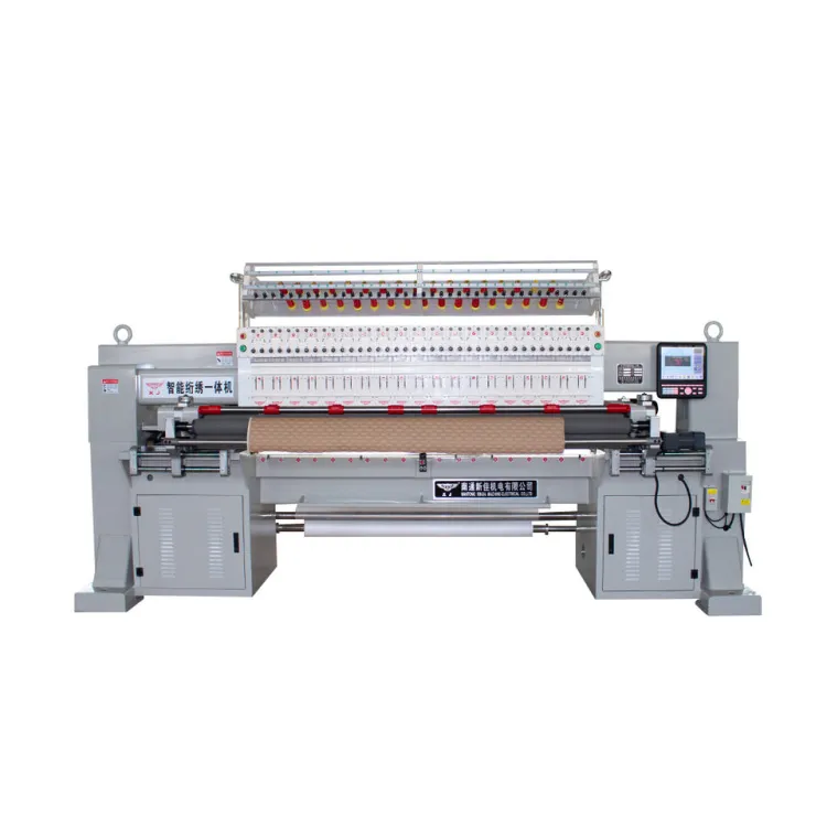 Textile Machinery Duvet Quilting Mattress Sewing Matress Making Embroidery Computerized Quilting Machine Sewing with Frame — image 2