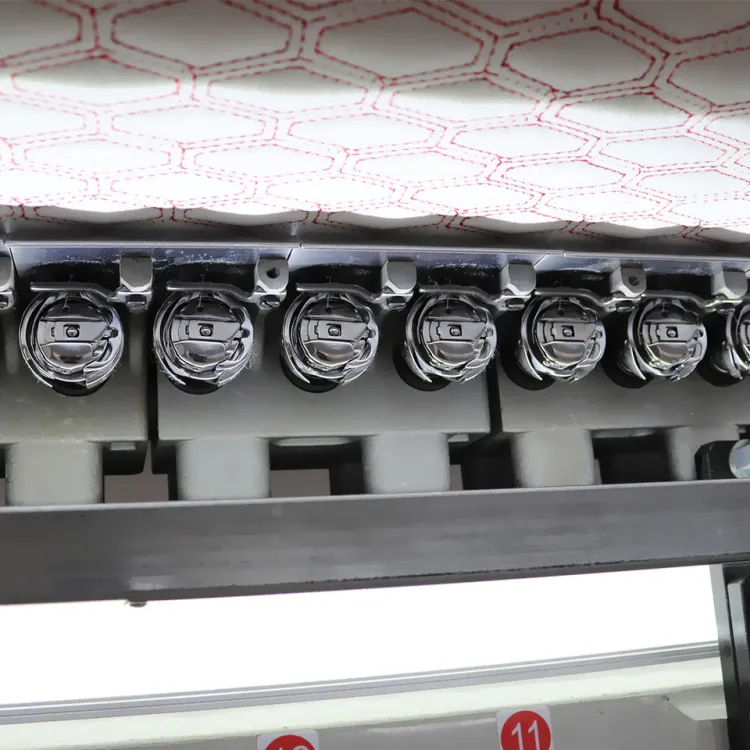 Textile Machinery Duvet Quilting Mattress Sewing Matress Making Embroidery Computerized Quilting Machine Sewing with Frame — image 6