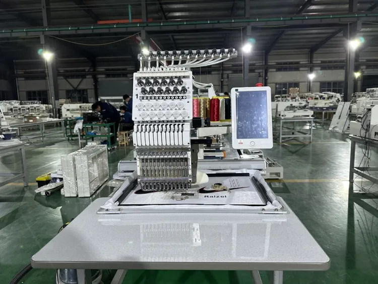 Commercial Computerized Embroidery Machine for T Shirt Cap Jacket Garment Automatic Multi Head Textile Embroidery System — image 4
