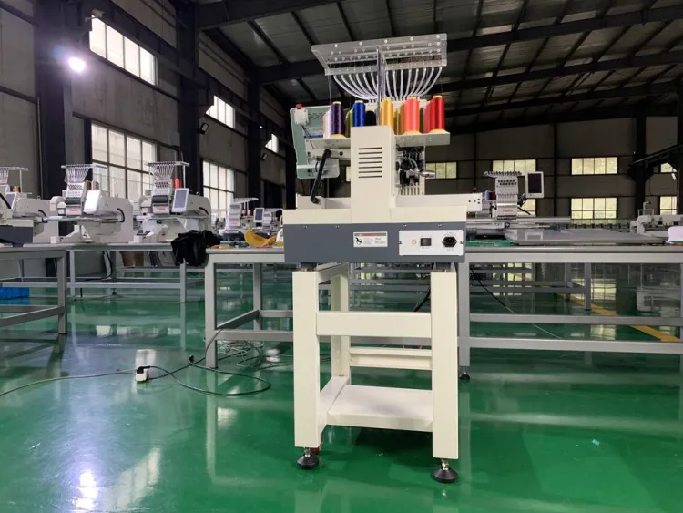 Industrial Computerized Embroidery Machine for Garment Cap Textile Clothing Automatic Multi Needle — image 3