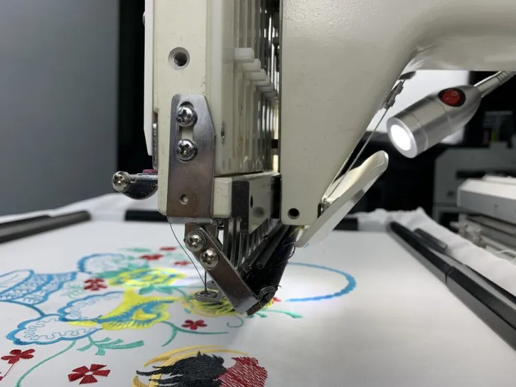 Industrial Computerized Embroidery Machine for Garment Cap Textile Clothing Automatic Multi Needle — image 4