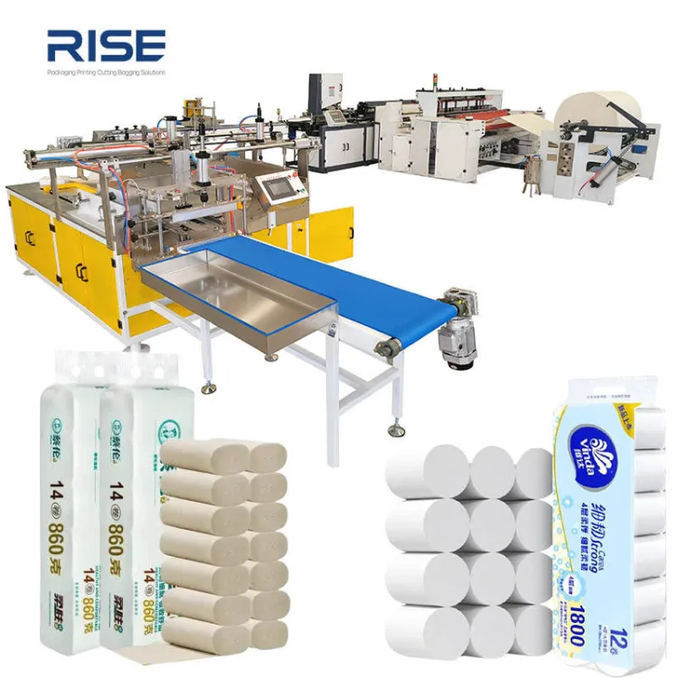 One-Stop Tissue Paper Making Solution Full Automatic Toilet Tissue Roll Production Line with Log Saw Packing Machine — image 5