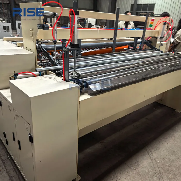 Toilet Paper Production Line Full Automatic Paper Roll Toilet Paper Rewinding Machine — image 3