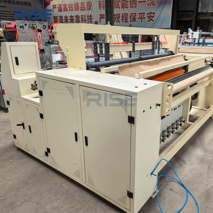 Toilet Paper Production Line Full Automatic Paper Roll Toilet Paper Rewinding Machine — image 4