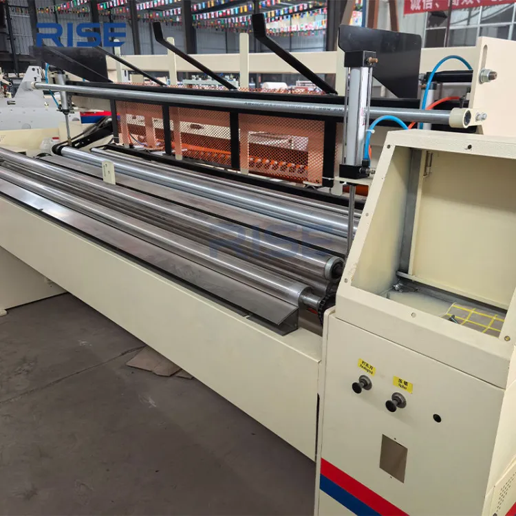 Toilet Paper Production Line Full Automatic Paper Roll Toilet Paper Rewinding Machine — image 5