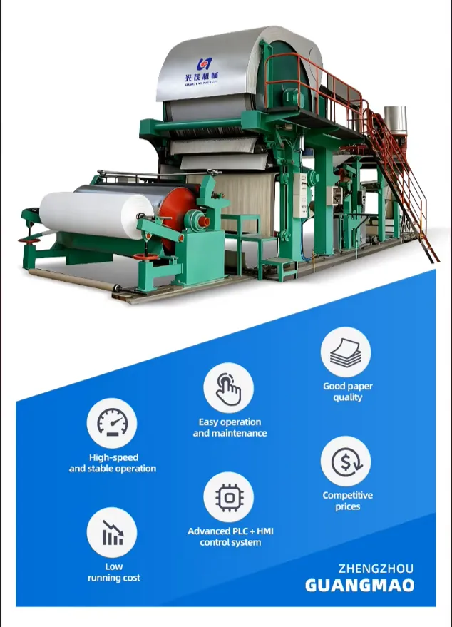 Full Automatic Toilet Tissue Production Line with 1-10 Tons/Day Capacity and 380V Power for Small Business — image 4