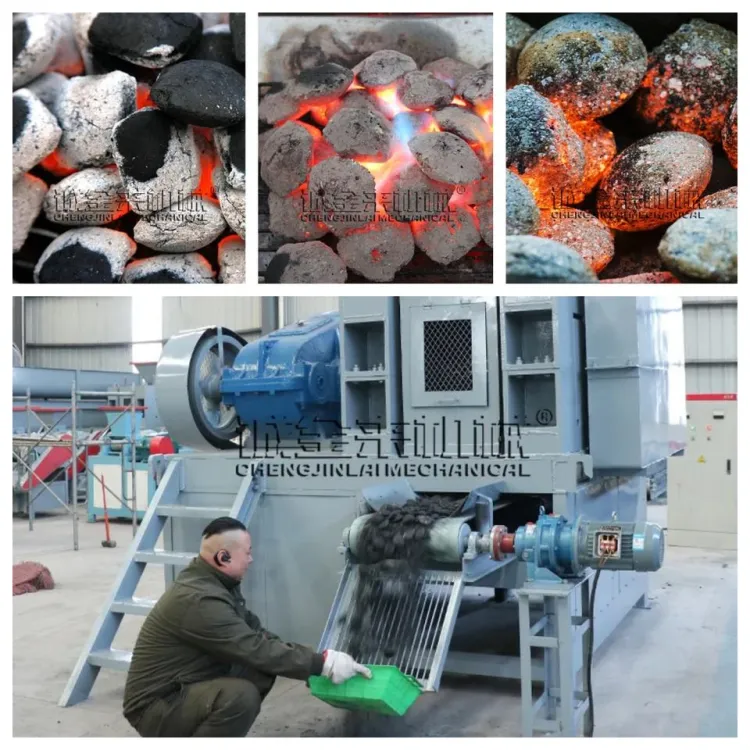 Customizable Charcoal Making Compressed Coal Production Line Charcoal Briquette Machine to Make Charcoal — image 3