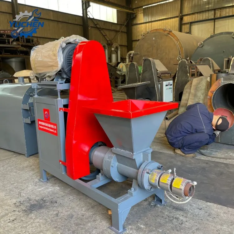 Charcoal Briquette Machine Sawdust Biomass Charcoal Briquetting Production Line For South Africa — image 2