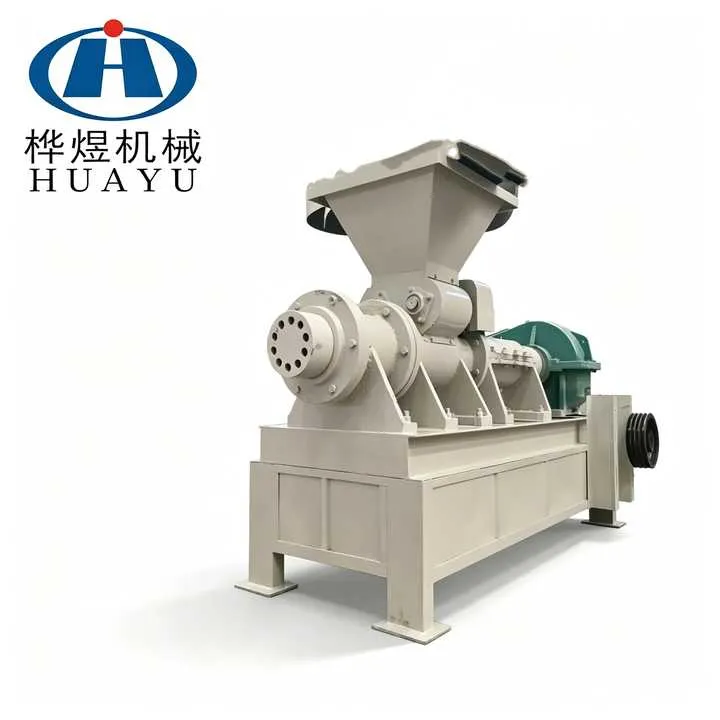 Coconut Shell Sawdust Coal Powder Dust Extruder Press Machine Charcoal Briquette Compressed Charcoal Production Line — image 5