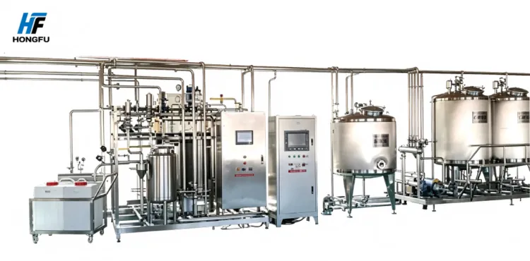 Industrial Yogurt Processing Line Continuous Production 304SS CE Certified Equipped With CIP Cleaning and Homogenizer — image 7