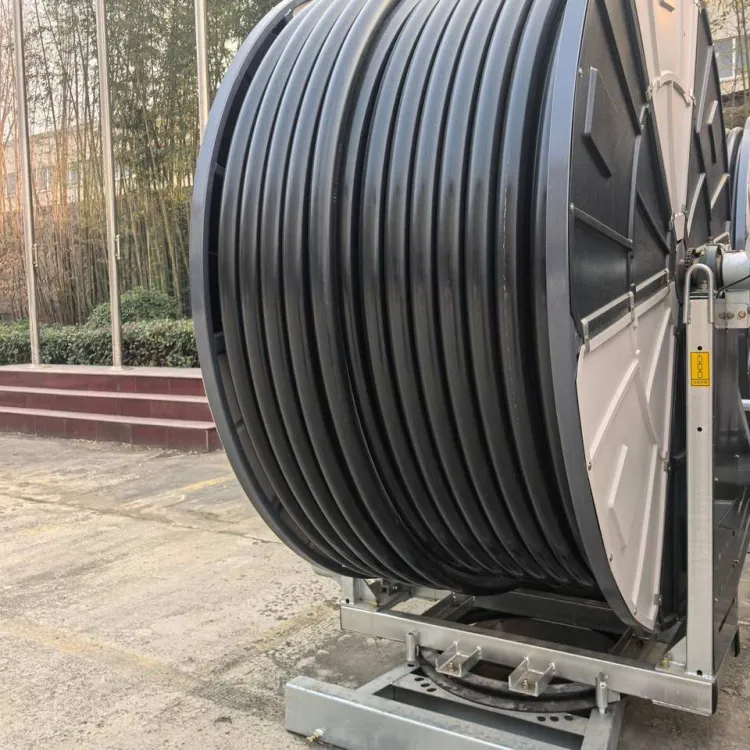 Portable Gearbox Pump PLC Hose Reel Irrigation System Remote Farm Locations Easy Setup Durable Sprinkler Remote Control 1 Year — image 2