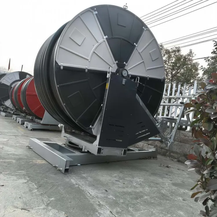 Portable Gearbox Pump PLC Hose Reel Irrigation System Remote Farm Locations Easy Setup Durable Sprinkler Remote Control 1 Year — image 3
